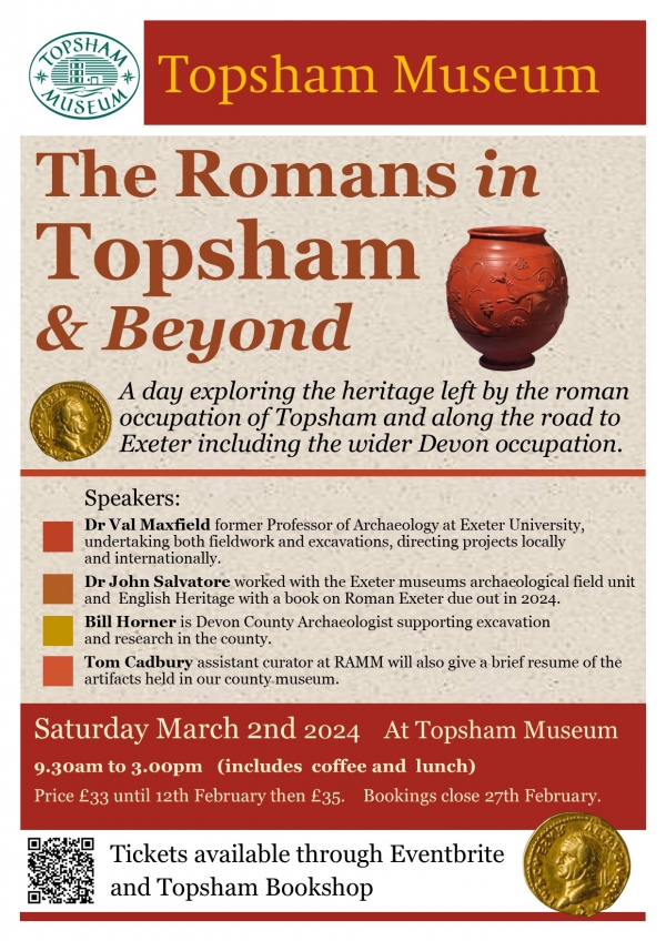 The Romans in Topsham and Beyond   Day Symposium