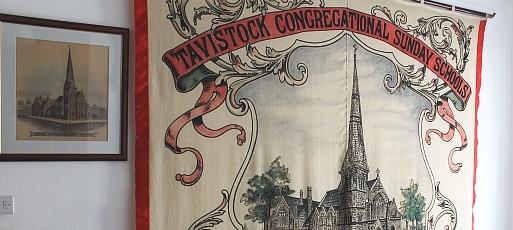 Sunday School Banner Comes To Tavistock Museum